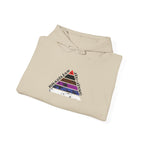 Hoodie — Jiu Jitsu Belt Rank Pyramid Design Pullover