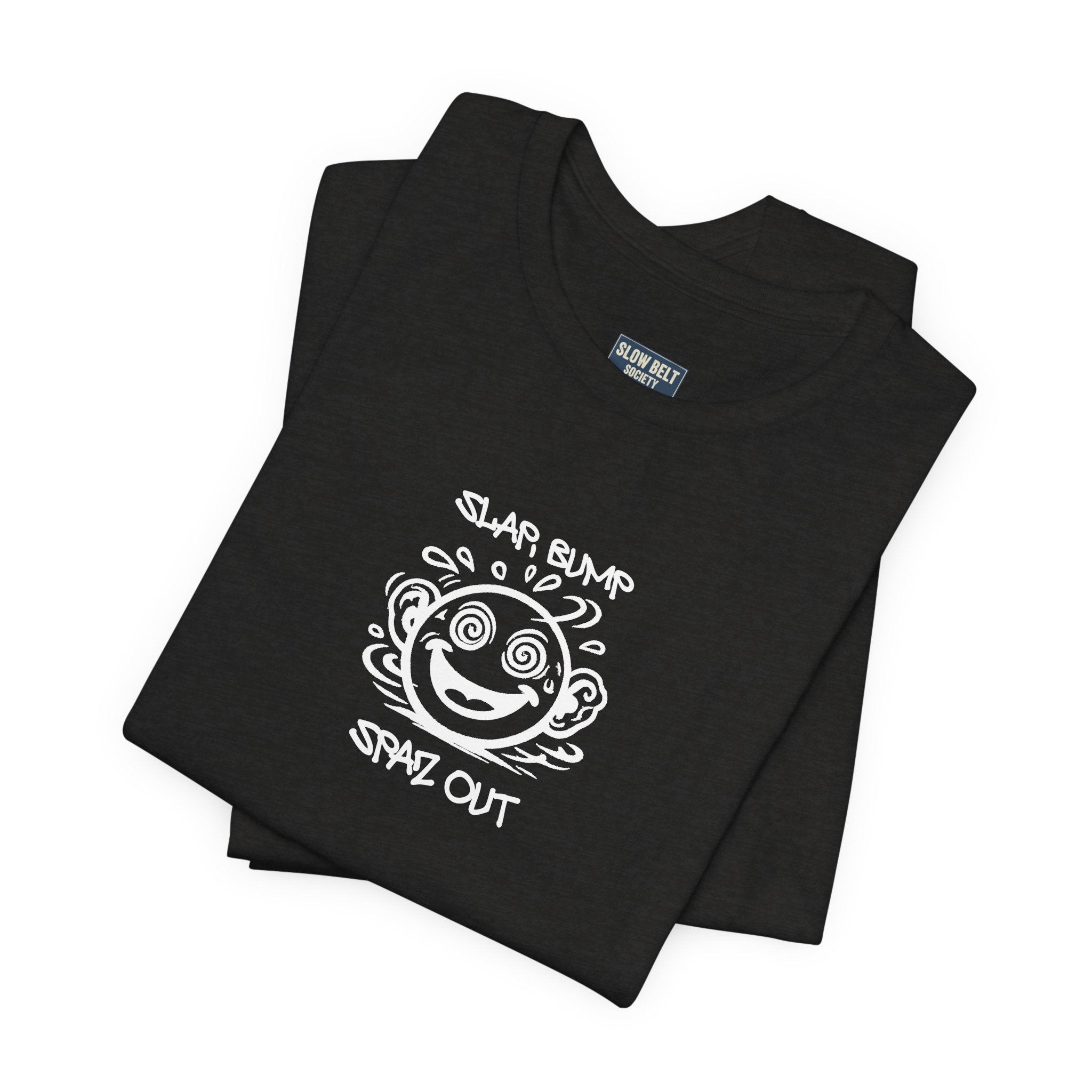 Slap Bump Smiley Tee — Jiu-Jitsu Graphic T-Shirt
