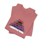 Brazilian Jiu-Jitsu Belt Rank Pyramid Tee — BJJ Training Shirt