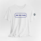 De La Riva Tee — Blue Graphic T-Shirt