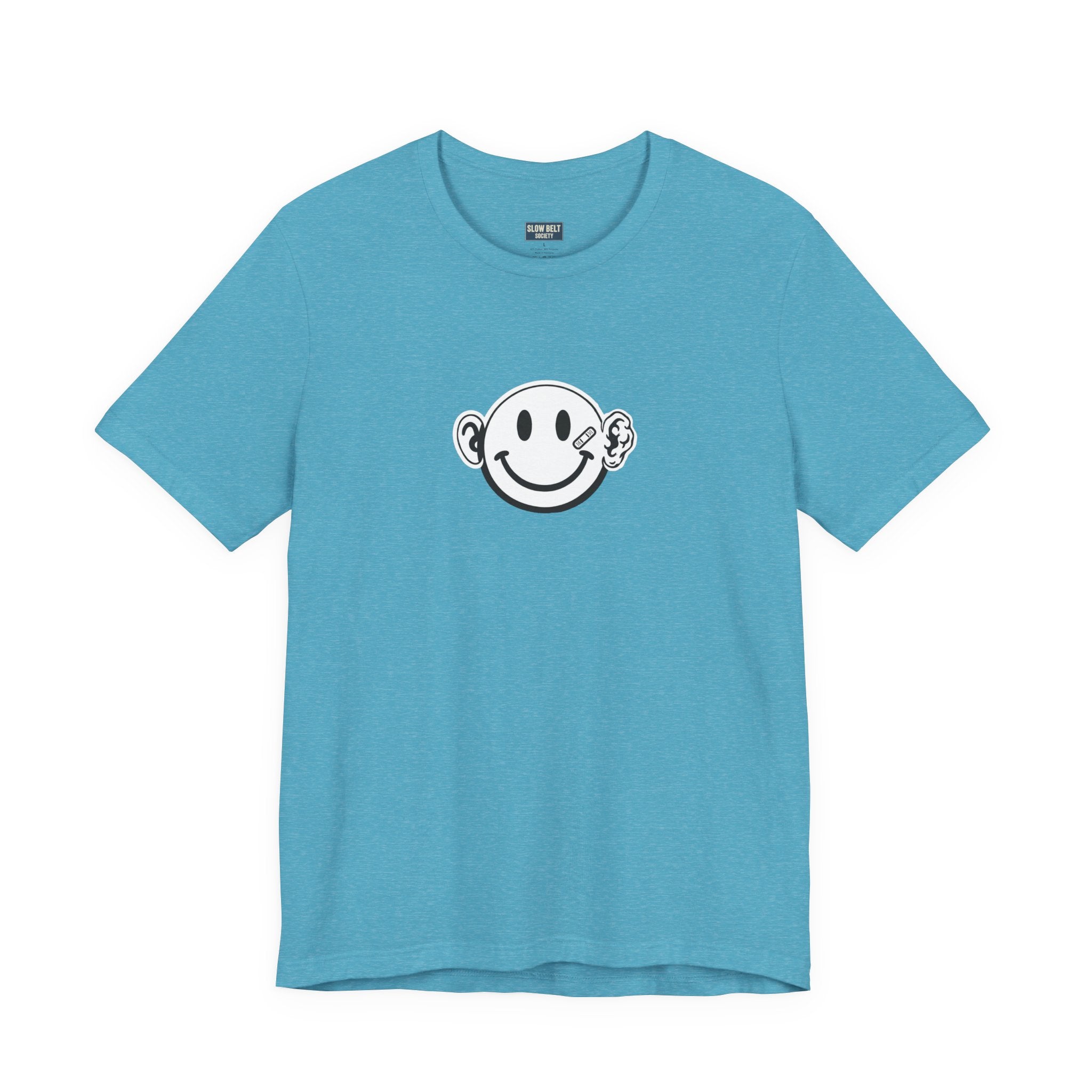 Smiley Street Cred Graphic Tee — Cauliflower Ear Smiley Face T-Shirt