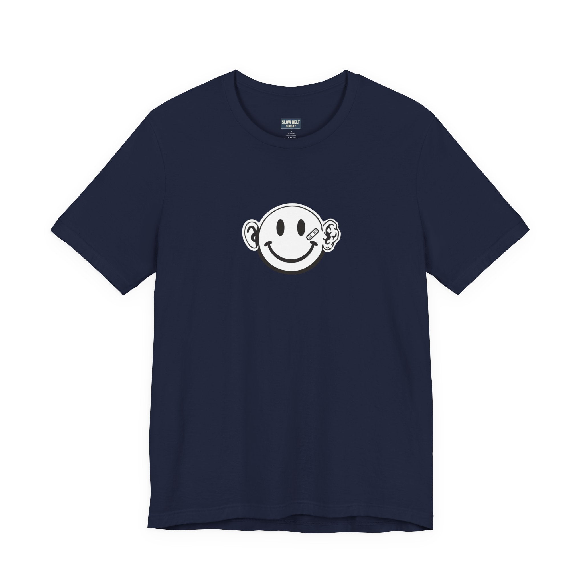 Smiley Street Cred Graphic Tee — Cauliflower Ear Smiley Face T-Shirt