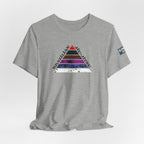 Brazilian Jiu-Jitsu Belt Rank Pyramid Tee — BJJ Training Shirt