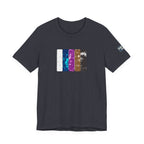 Jiu Jitsu Belt Rank T-Shirt — BJJ Belt Rank Textured Graphic Crew Tee
