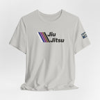 Jiu Jitsu Stripes Tee — Retro Martial Arts T‑Shirt