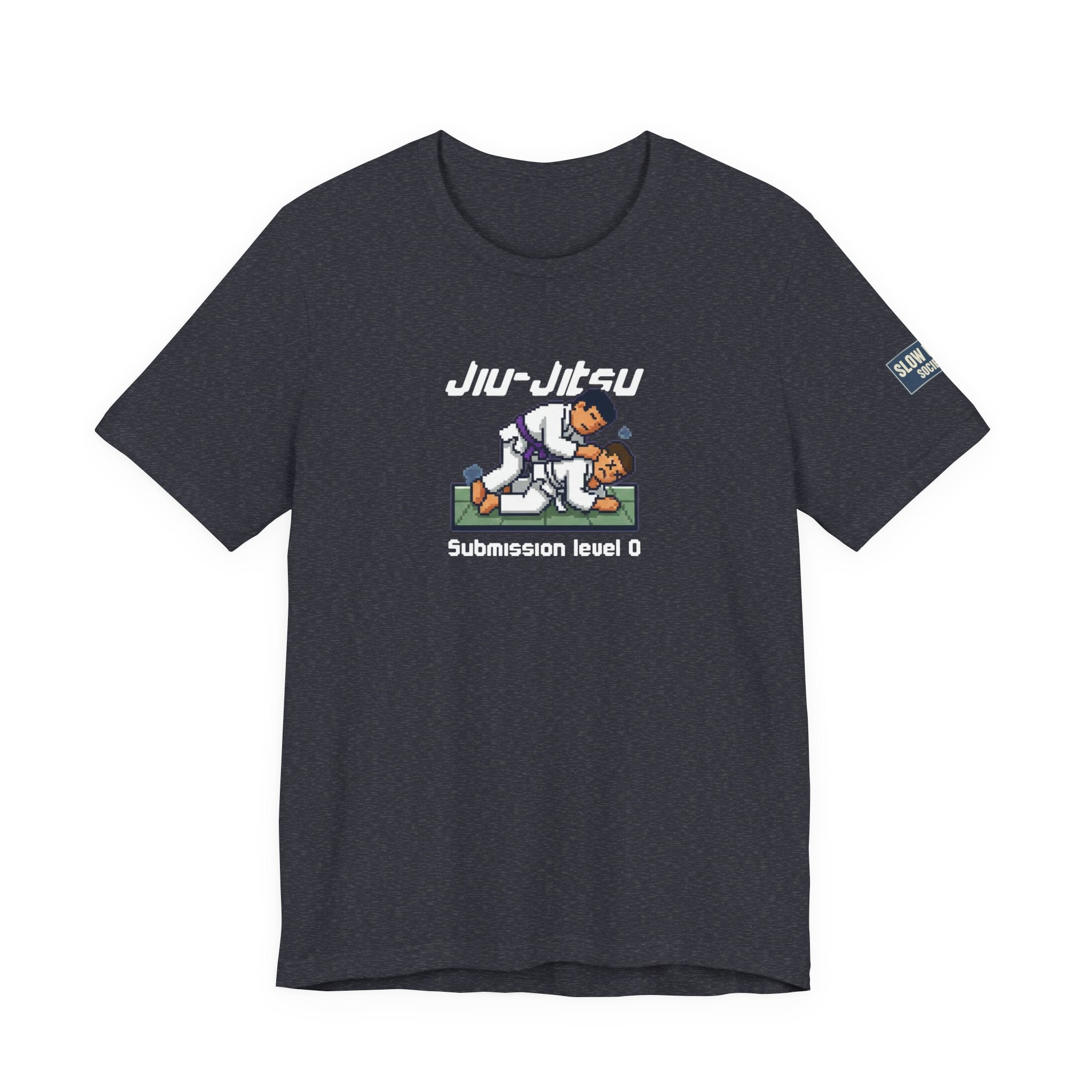 Jiu-Jitsu Graphic Tee – "Submission Level 0" Casual Martial Arts Shirt