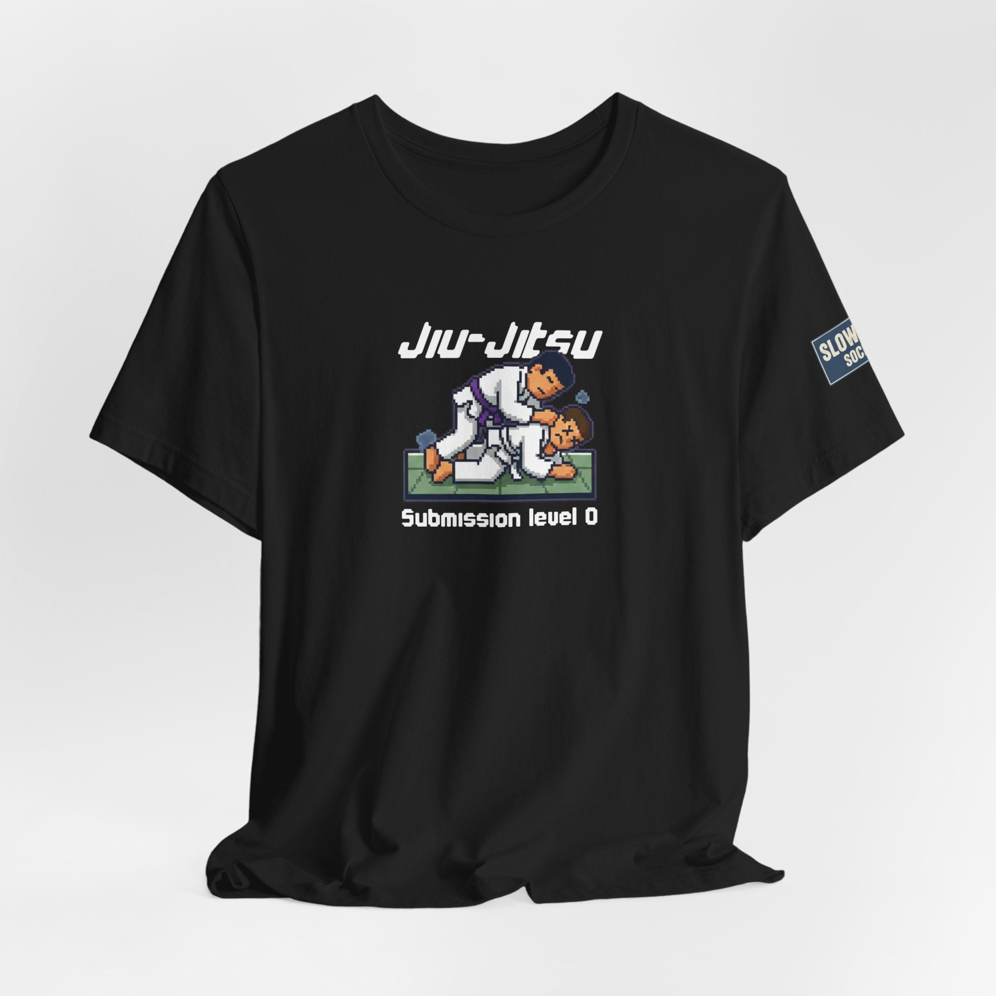 Jiu-Jitsu Graphic Tee – "Submission Level 0" Casual Martial Arts Shirt