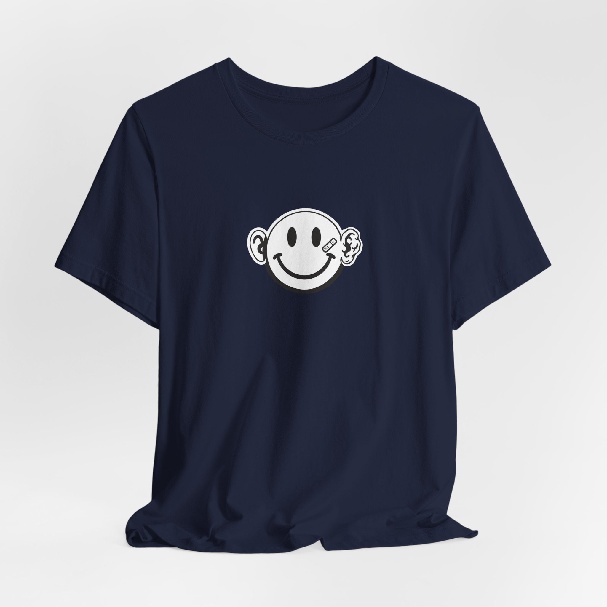 Smiley Street Cred Graphic Tee — Cauliflower Ear Smiley Face T-Shirt