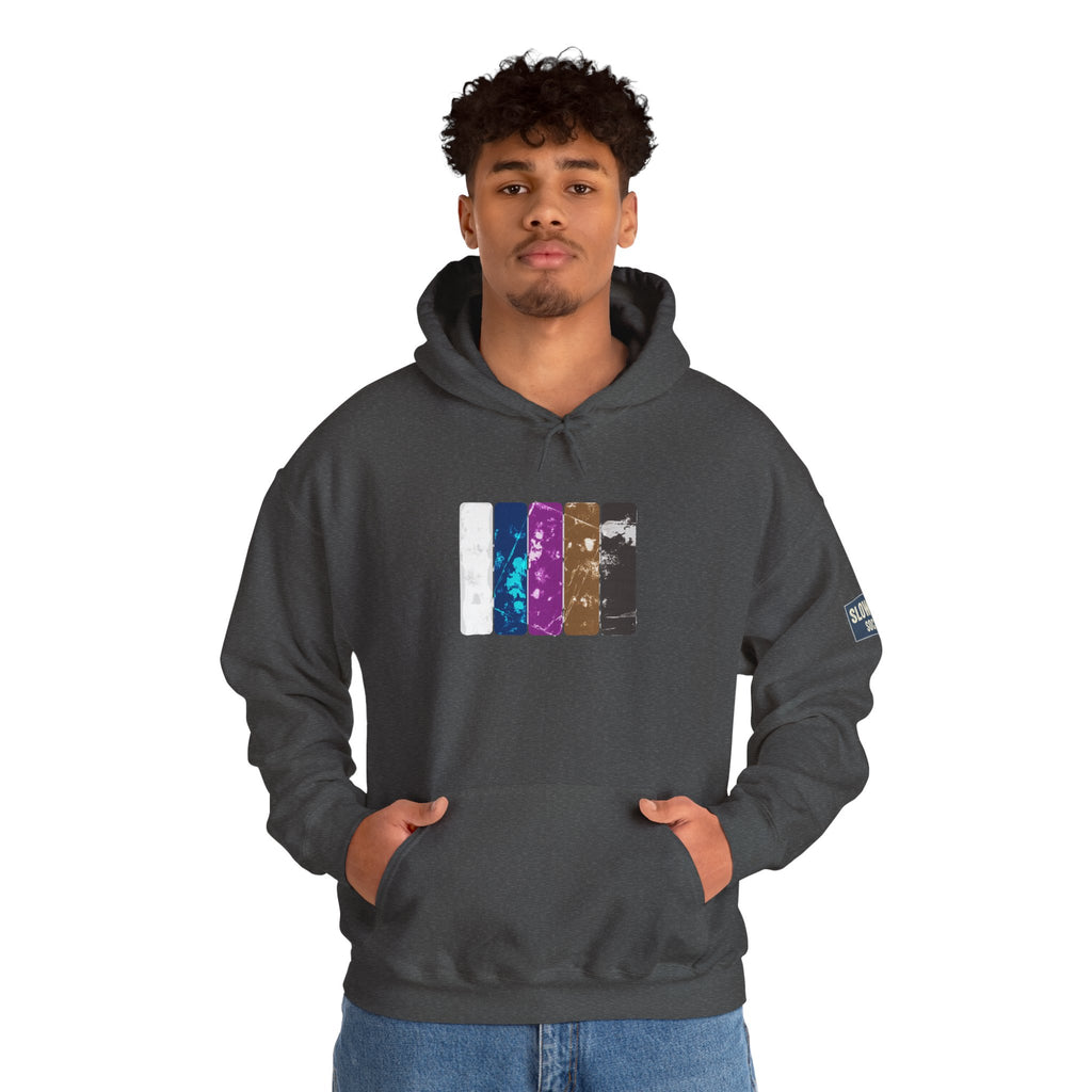 Jiu Jitsu Belt Hoodie — BJJ Textured Belt Graphic Pullover