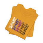 Jiu Jitsu Belt Rank Tee — BJJ Belt Color Barcode Design