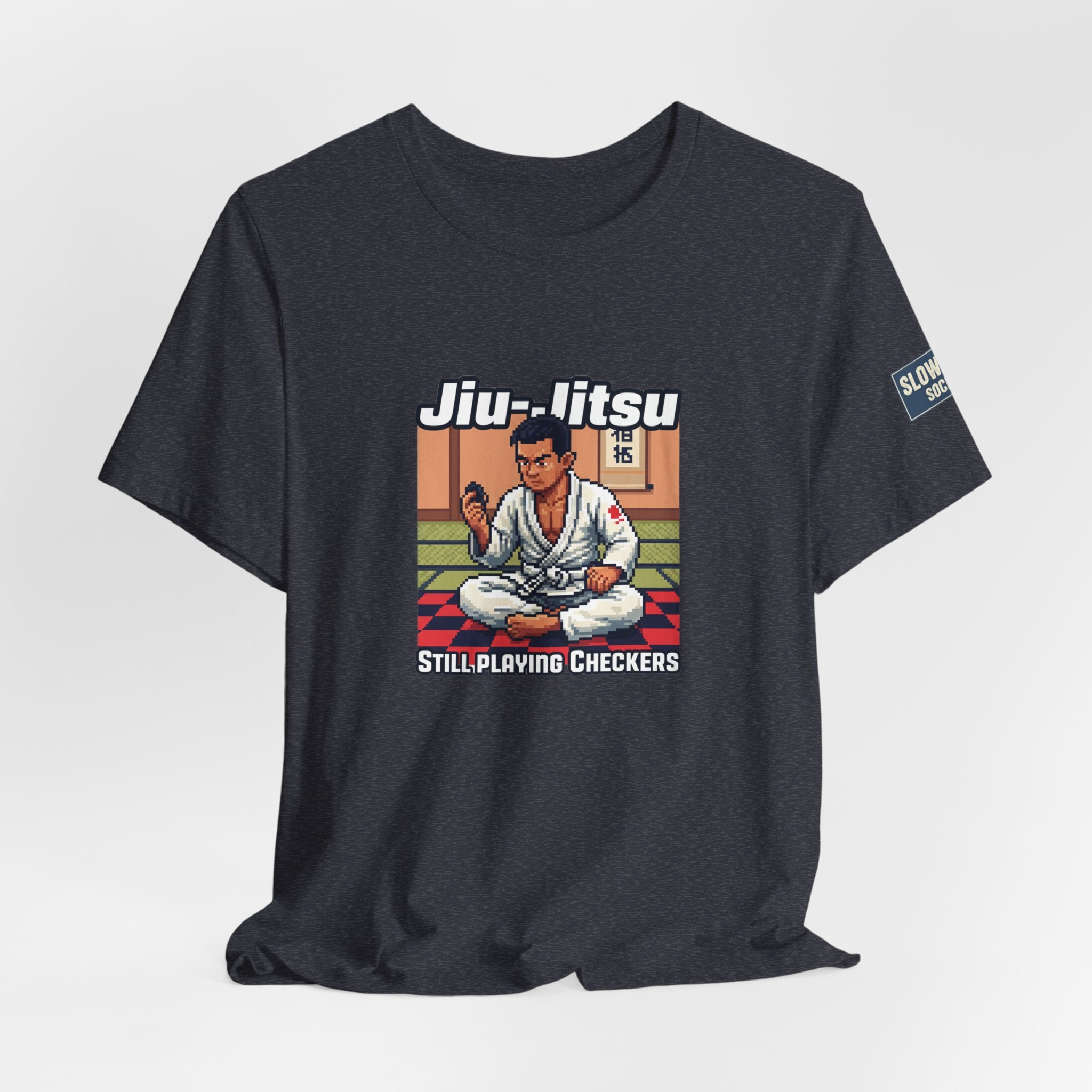 Jiu-Jitsu 'Still Playing Checkers' 8bit Graphic Tee