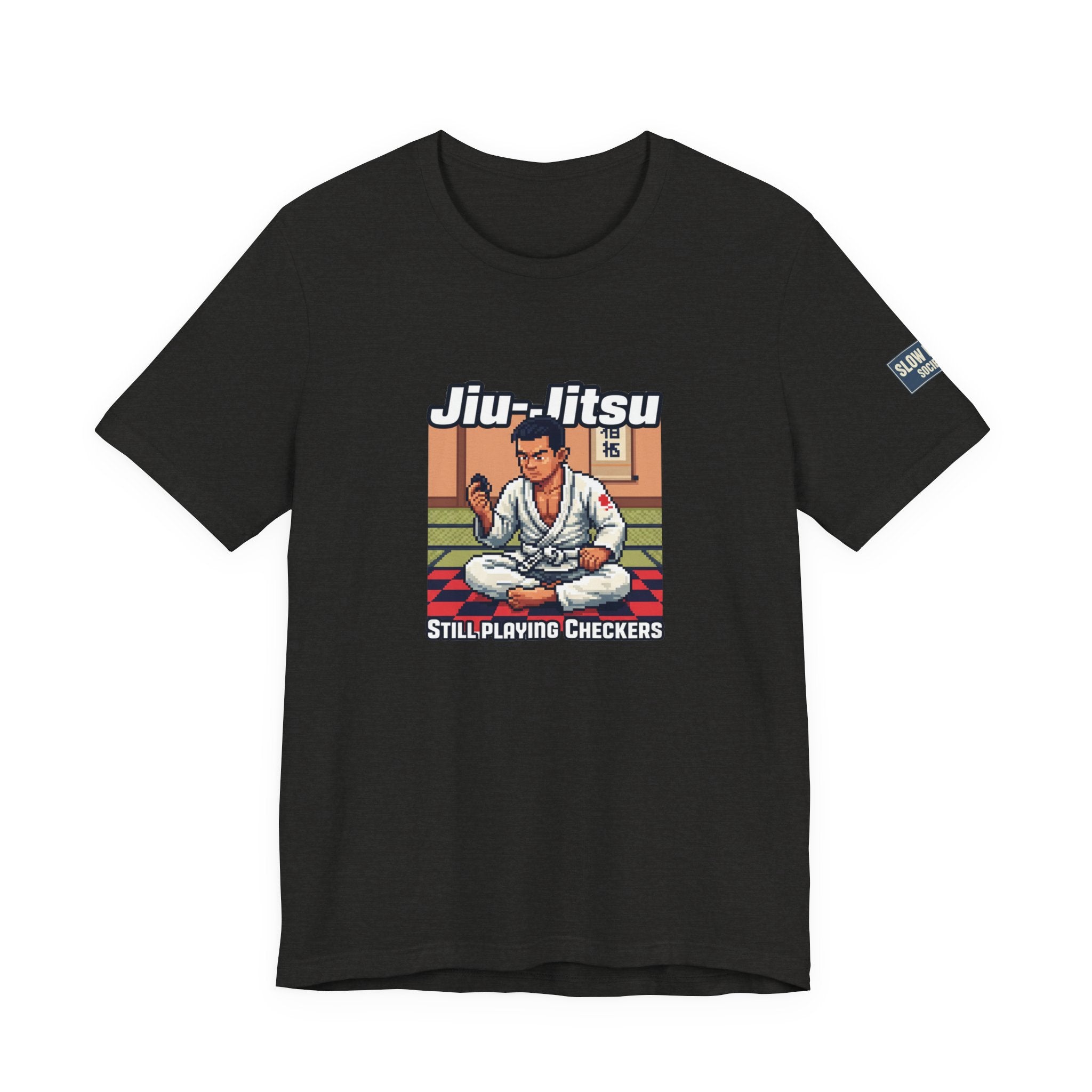 Jiu-Jitsu 'Still Playing Checkers' 8bit Graphic Tee