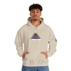 Hoodie — Jiu Jitsu Belt Rank Pyramid Design Pullover
