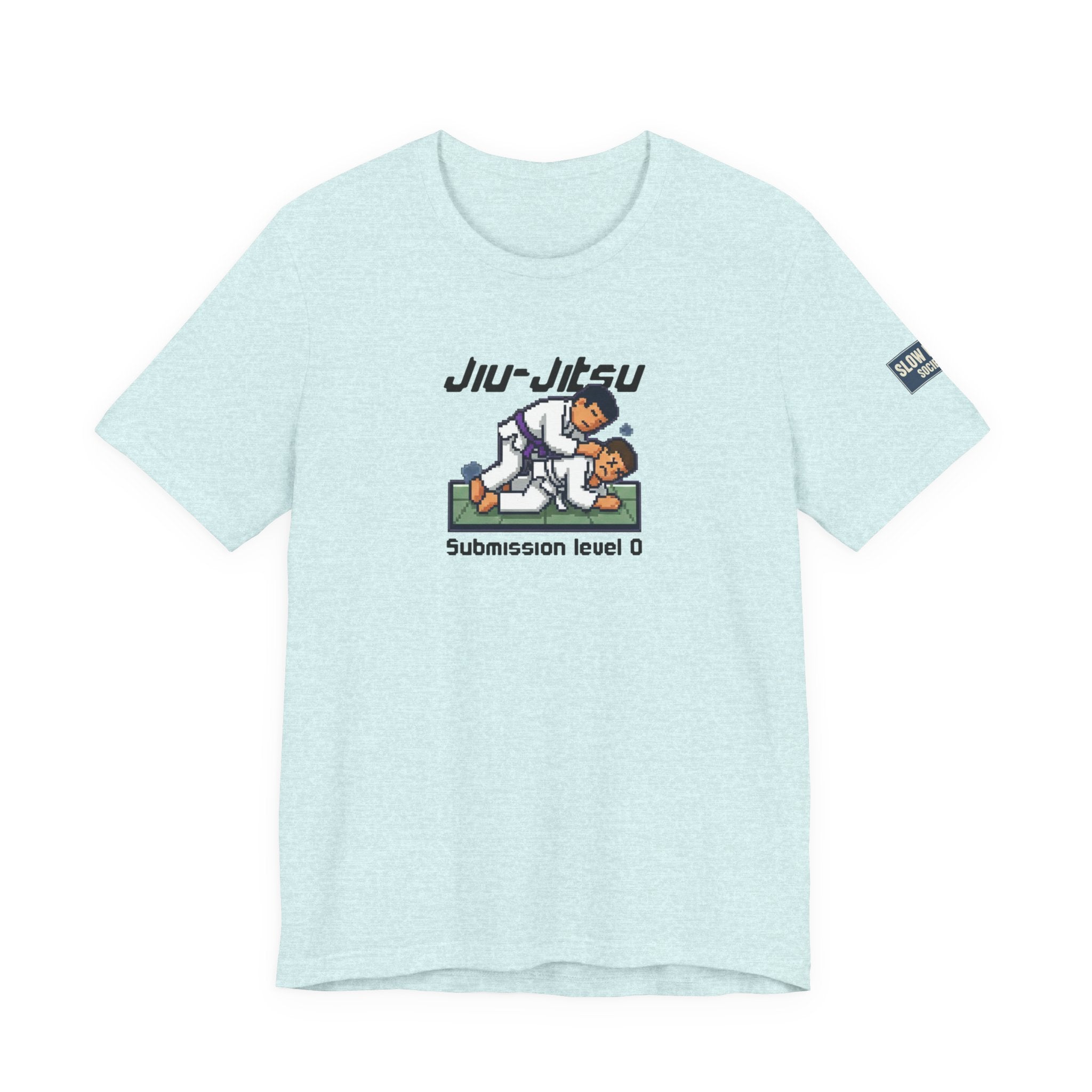 Jiu-Jitsu T-Shirt — "Submission Level 0" 8Bit Gaming Humor Tee