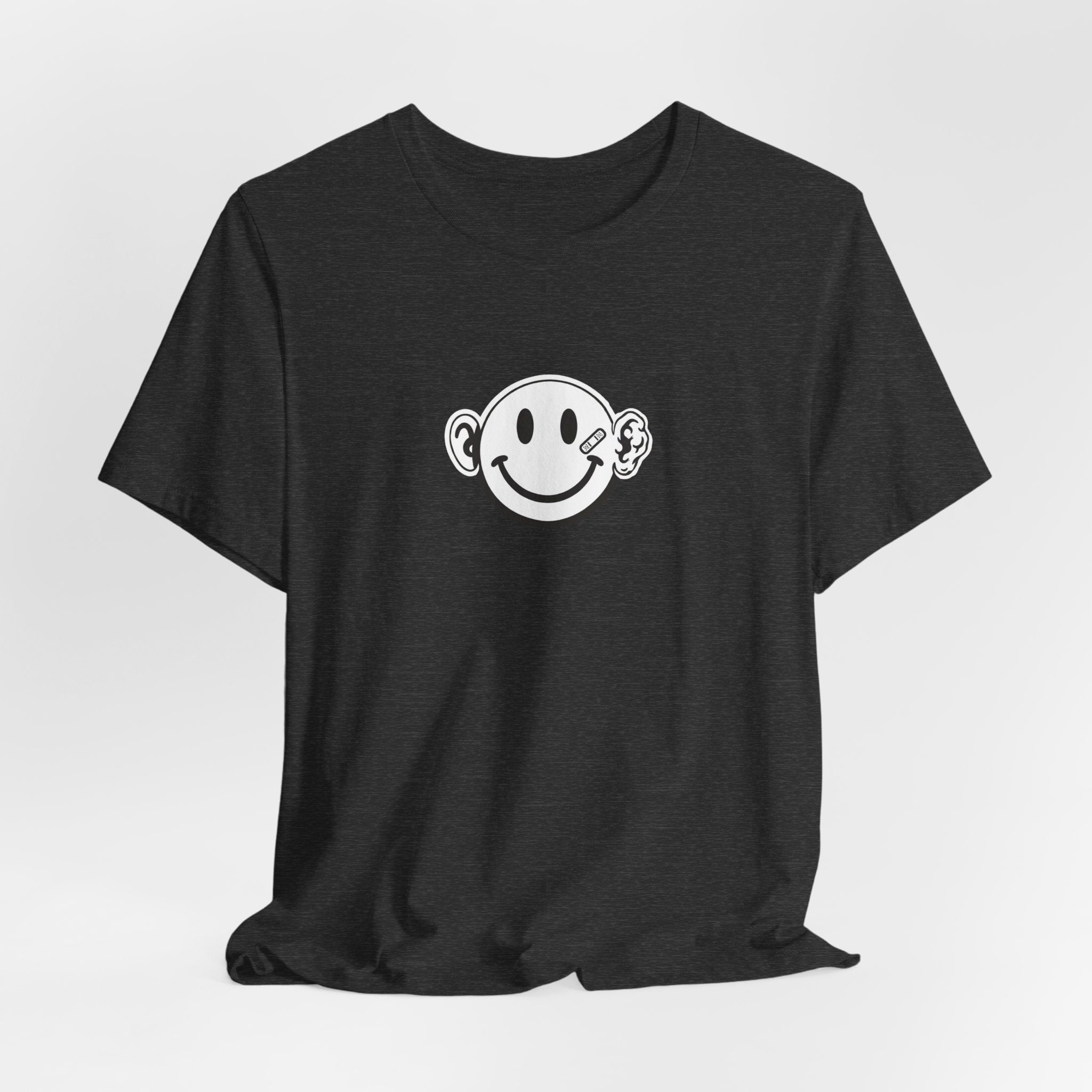 Smiley Street Cred Graphic Tee — Cauliflower Ear Smiley Face T-Shirt