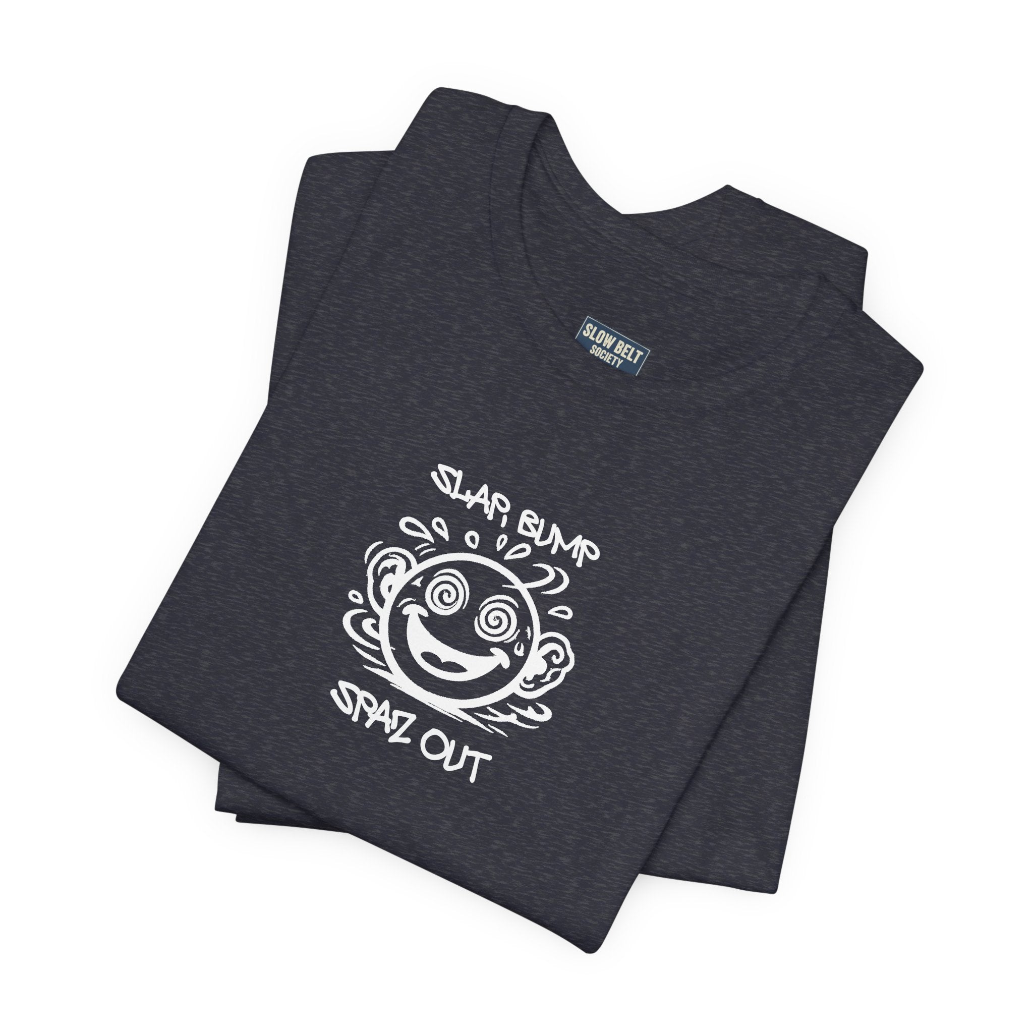 Slap Bump Smiley Tee — Jiu-Jitsu Graphic T-Shirt