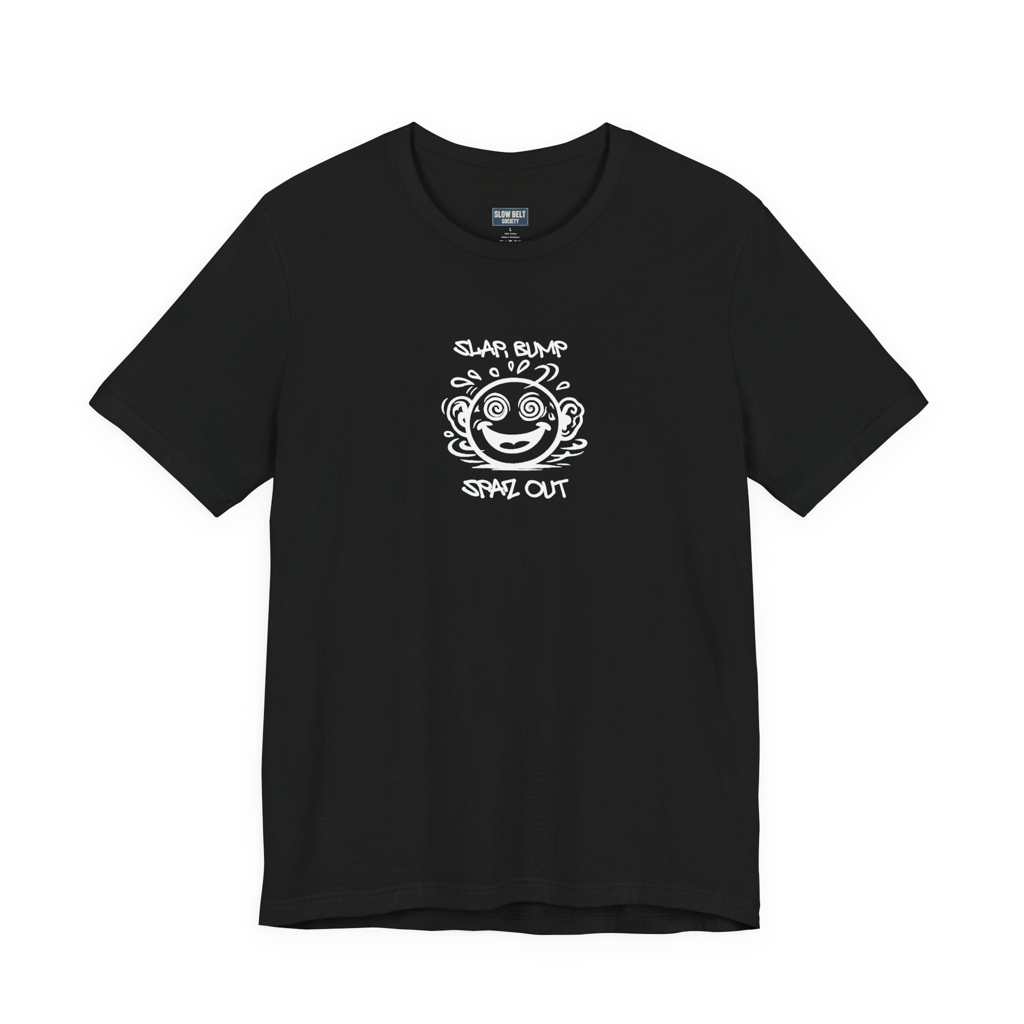 Slap Bump Smiley Tee — Jiu-Jitsu Graphic T-Shirt