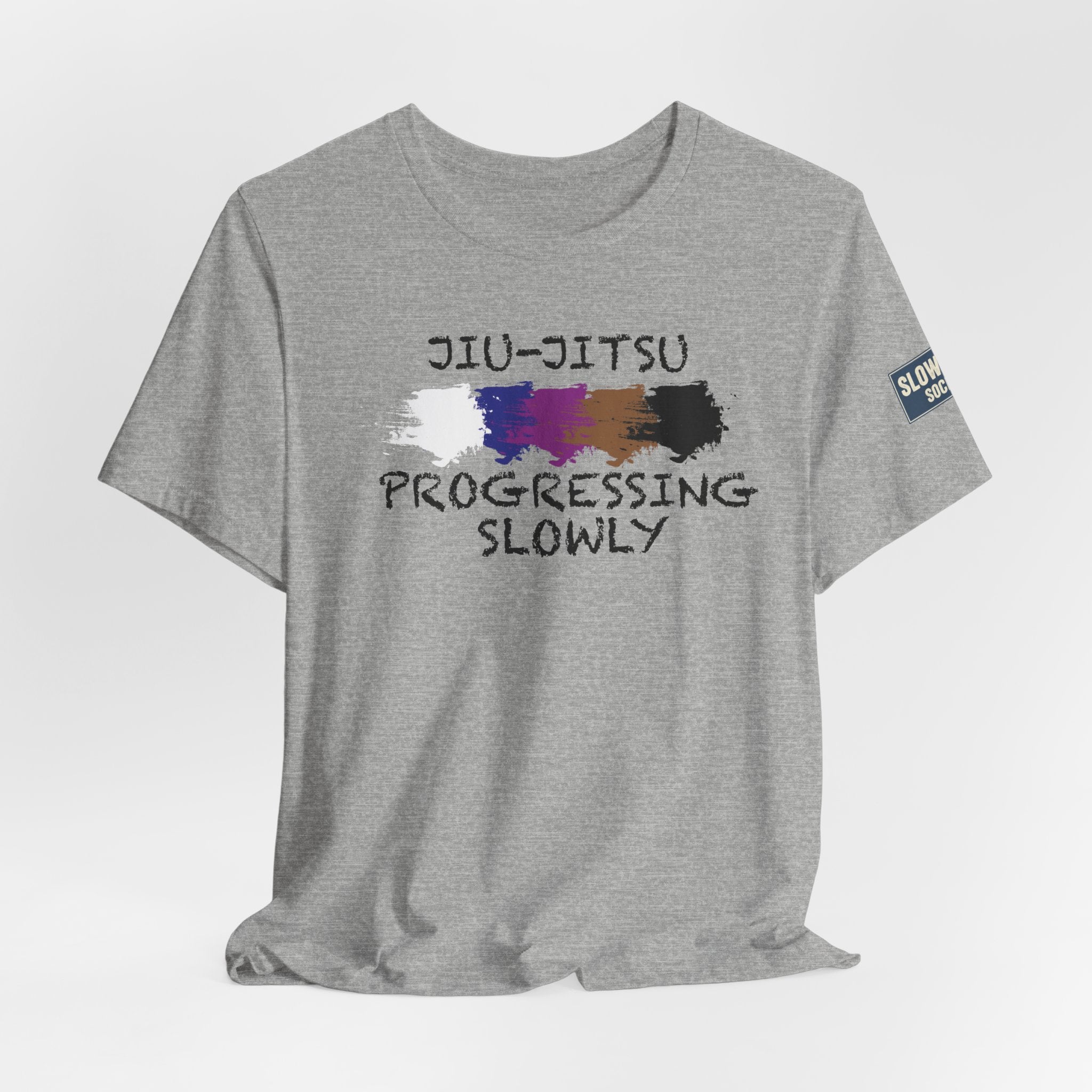 Jiu-Jitsu Progressing Slowly Tee — Casual Martial Arts Training Shirt