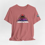 Brazilian Jiu-Jitsu Belt Rank Pyramid Tee — BJJ Training Shirt