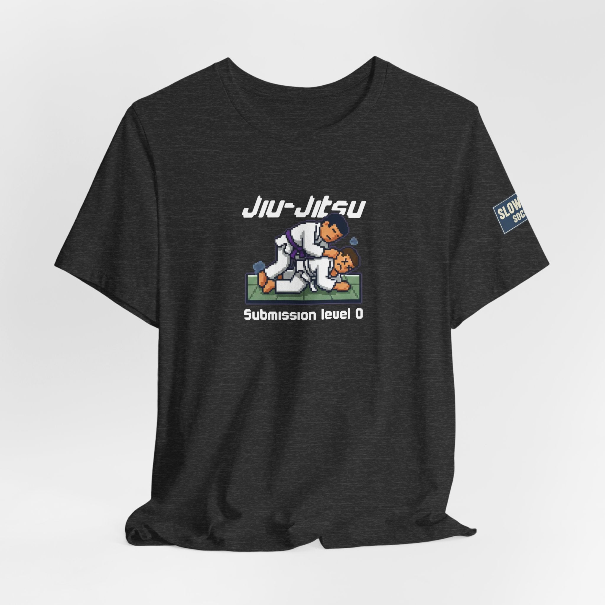 Jiu-Jitsu Graphic Tee – "Submission Level 0" Casual Martial Arts Shirt