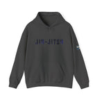 Jiu-Jitsu Blue Belt Hoodie – Minimal Stencil Martial Arts Sweatshirt