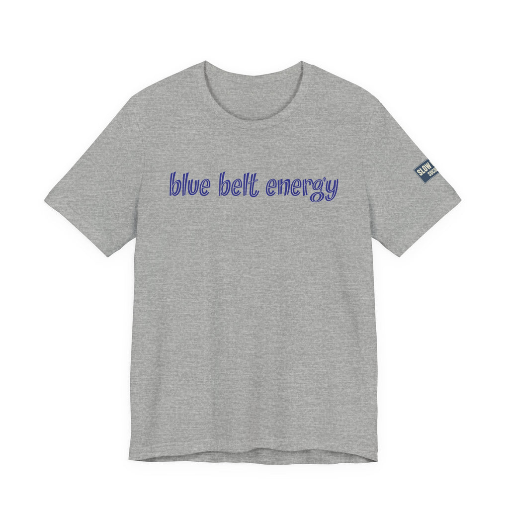 Blue Belt Energy Jiu-Jitsu T-Shirt — BJJ Tee
