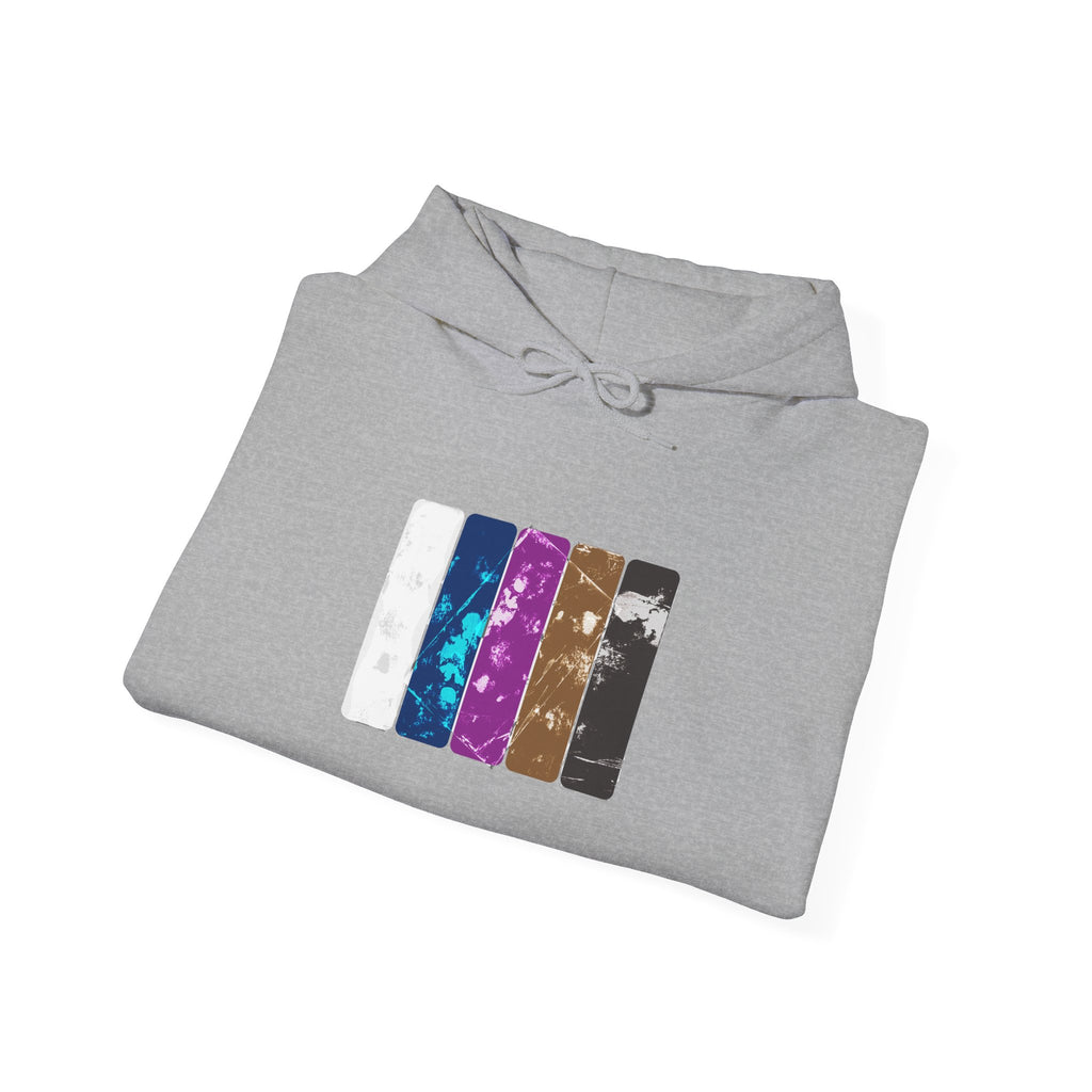 Jiu Jitsu Belt Hoodie — BJJ Textured Belt Graphic Pullover