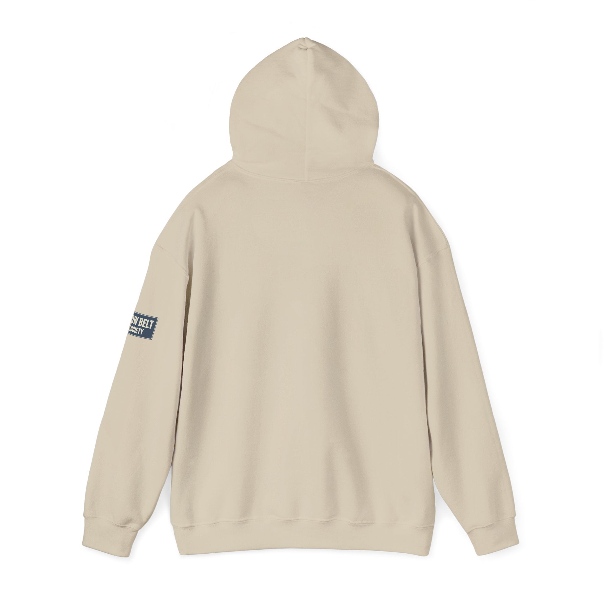 Jiu-Jitsu Blue Belt Hoodie – Minimal Stencil Martial Arts Sweatshirt