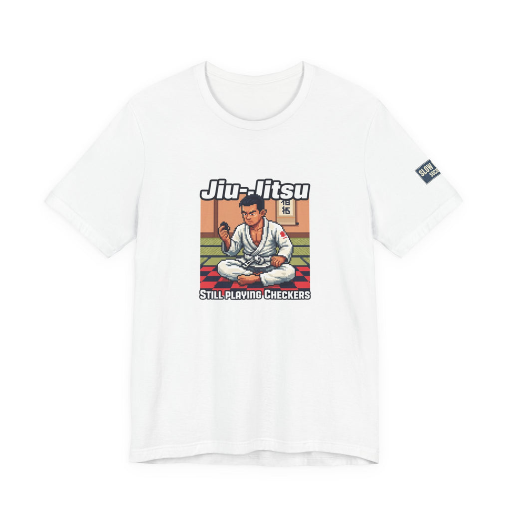 Jiu-Jitsu 'Still Playing Checkers' 8bit Graphic Tee