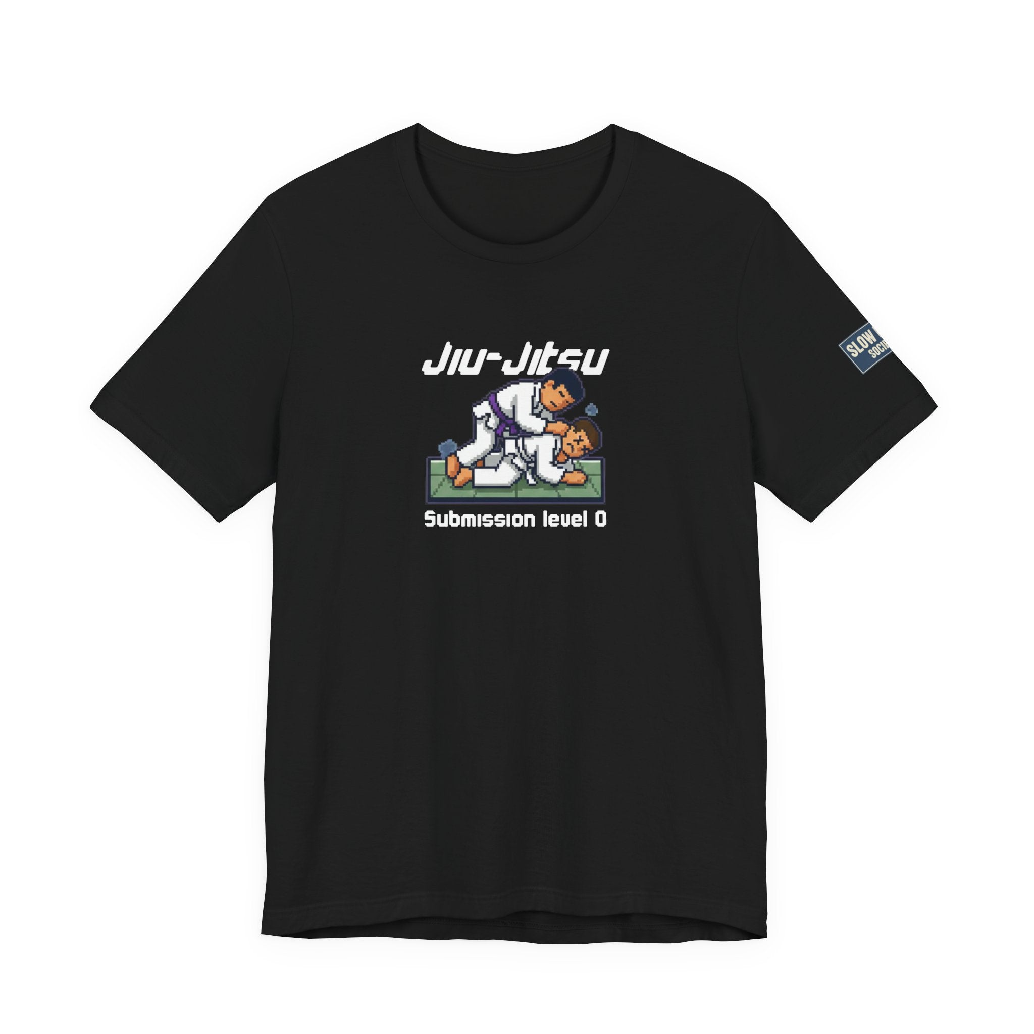 Jiu-Jitsu Graphic Tee – "Submission Level 0" Casual Martial Arts Shirt
