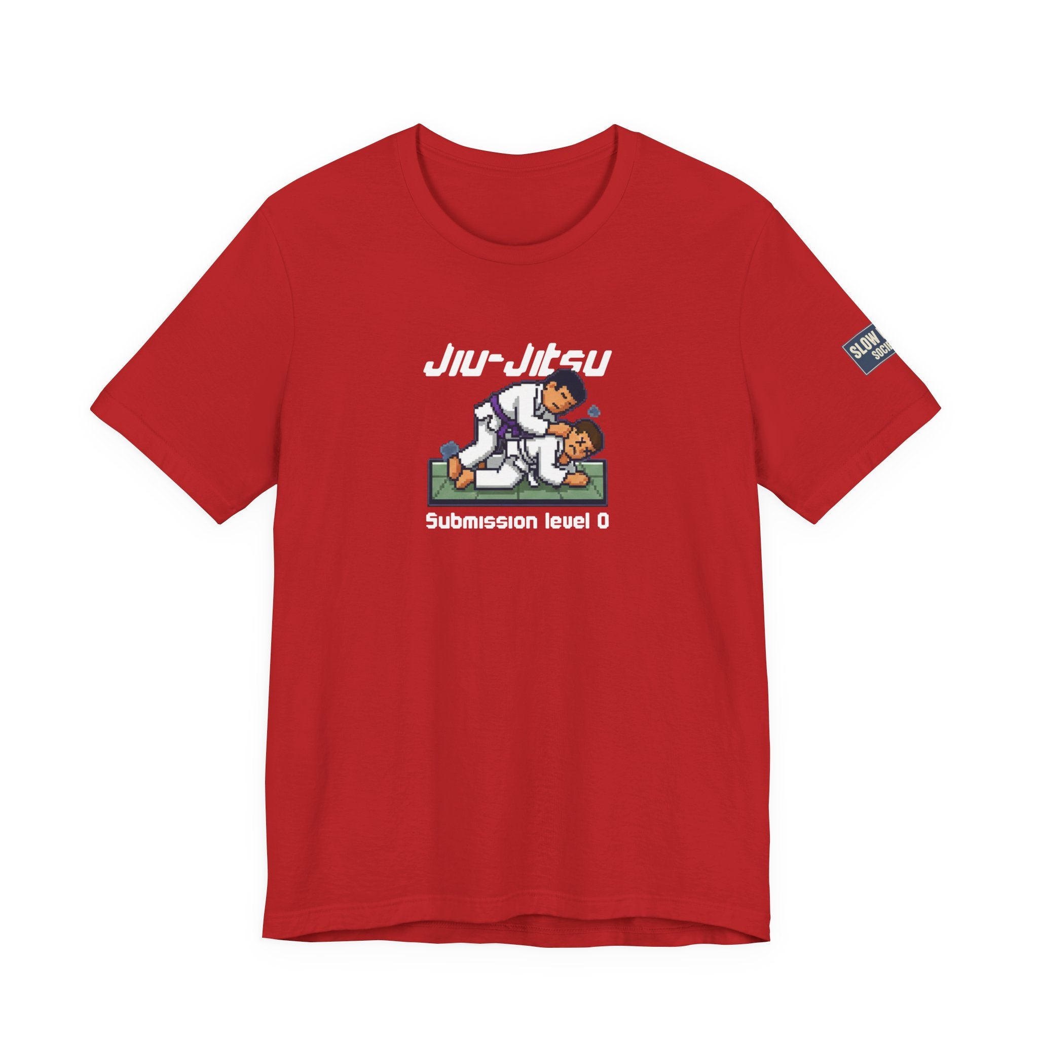 Jiu-Jitsu Graphic Tee – "Submission Level 0" Casual Martial Arts Shirt