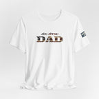 Jiu Jitsu Dad T-Shirt — American Flag Martial Arts Tee for Fathers