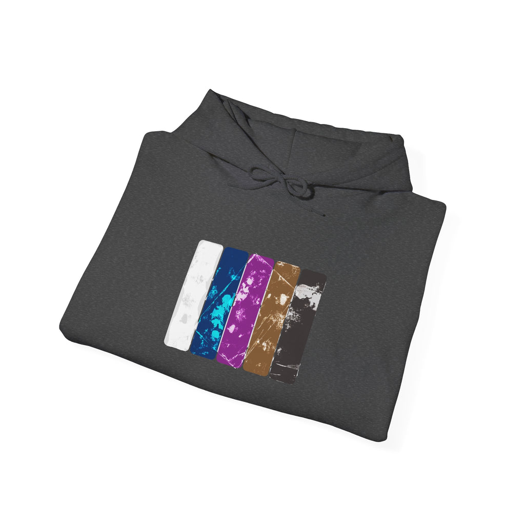 Jiu Jitsu Belt Hoodie — BJJ Textured Belt Graphic Pullover