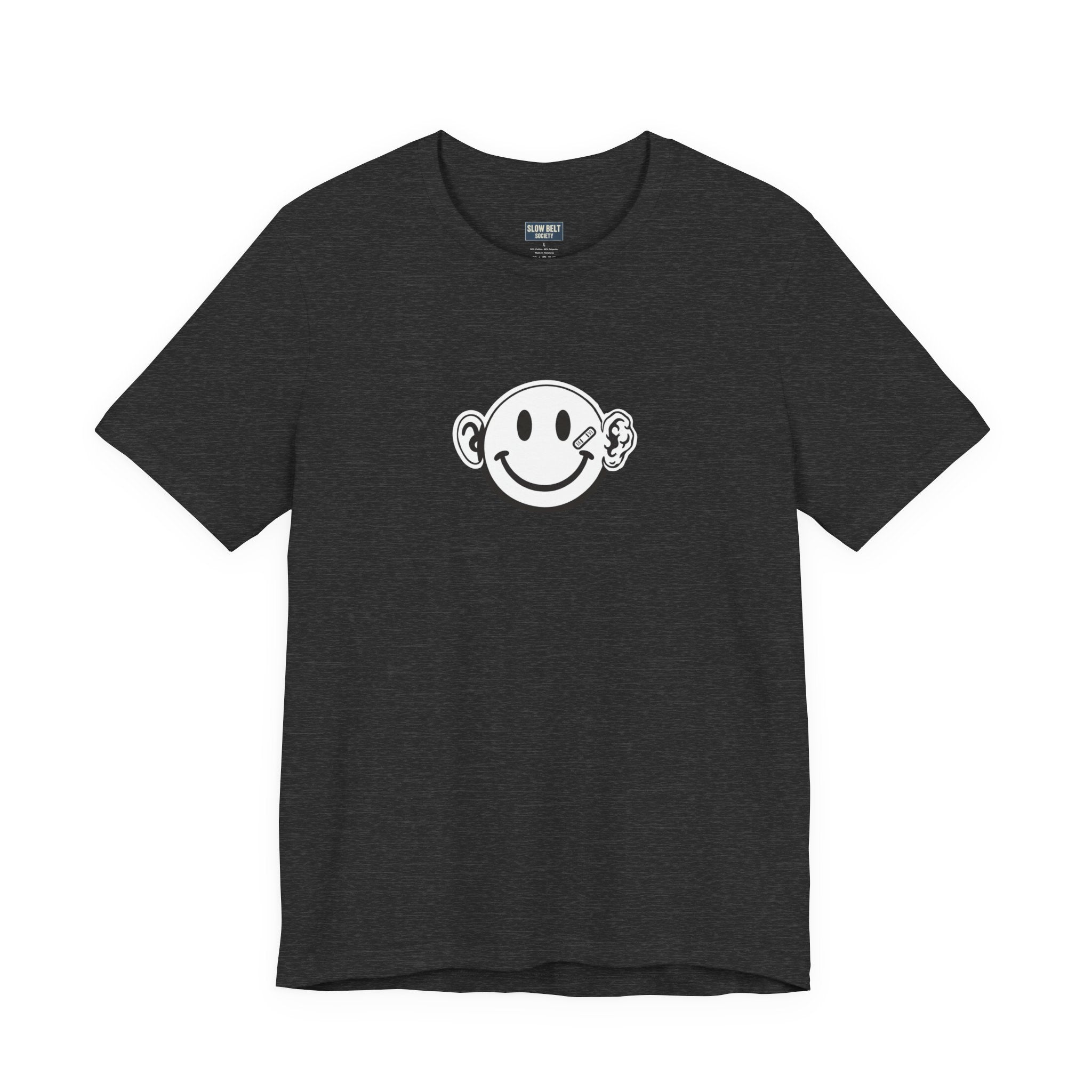 Smiley Street Cred Graphic Tee — Cauliflower Ear Smiley Face T-Shirt