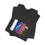 Jiu Jitsu Belt Rank T-Shirt — BJJ Belt Rank Textured Graphic Crew Tee