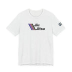Jiu Jitsu Stripes Tee — Retro Martial Arts T‑Shirt