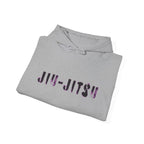 Jiu-Jitsu Purple Belt Hoodie – Minimal Stencil Martial Arts Pullover