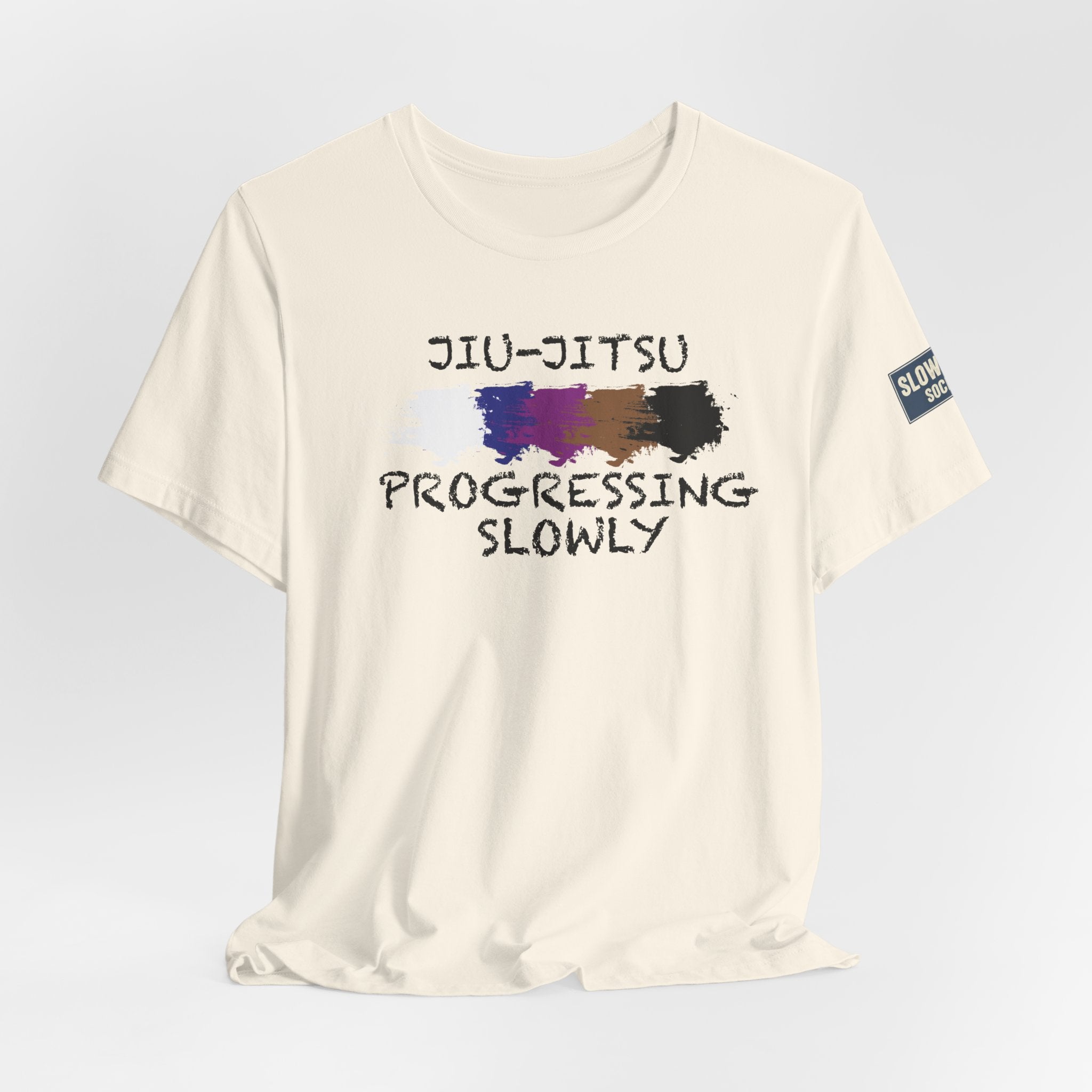 Jiu-Jitsu Progressing Slowly Tee — Casual Martial Arts Training Shirt