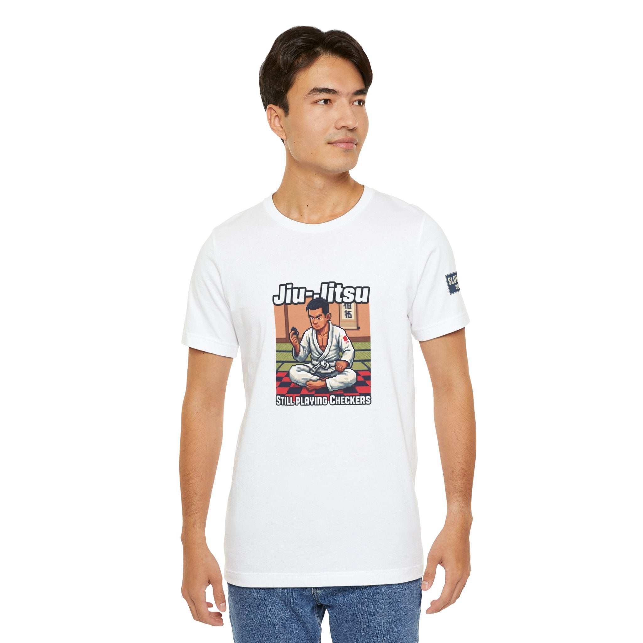 Jiu-Jitsu 'Still Playing Checkers' 8bit Graphic Tee
