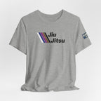 Jiu Jitsu Stripes Tee — Retro Martial Arts T‑Shirt