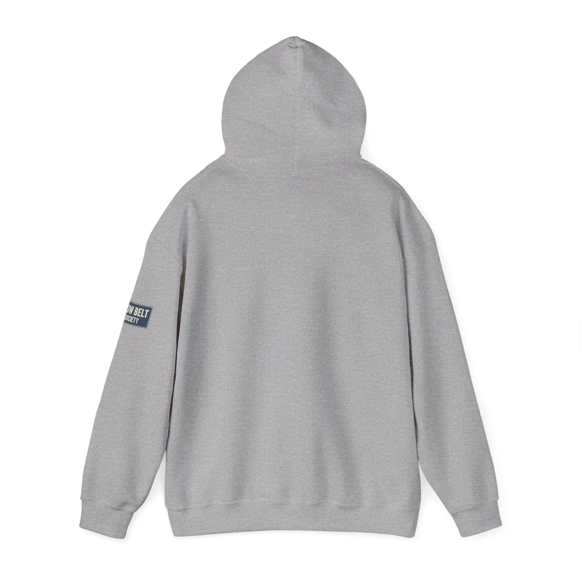 Jiu-Jitsu Blue Belt Hoodie – Minimal Stencil Martial Arts Sweatshirt
