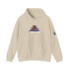 Hoodie — Jiu Jitsu Belt Rank Pyramid Design Pullover