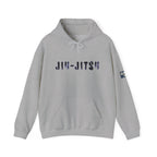 Jiu-Jitsu Blue Belt Hoodie – Minimal Stencil Martial Arts Sweatshirt