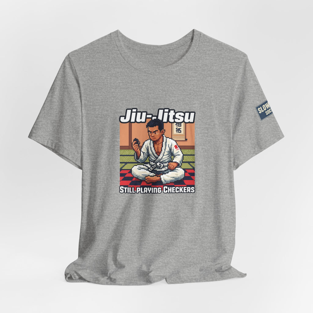 Jiu-Jitsu 'Still Playing Checkers' 8bit Graphic Tee