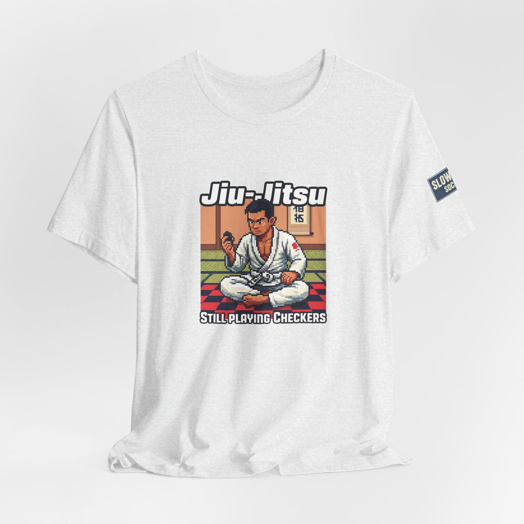 Jiu-Jitsu 'Still Playing Checkers' 8bit Graphic Tee