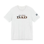 Jiu Jitsu Dad T-Shirt — American Flag Martial Arts Tee for Fathers
