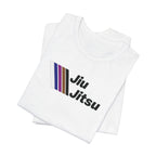 Jiu Jitsu Stripes Tee — Retro Martial Arts T‑Shirt
