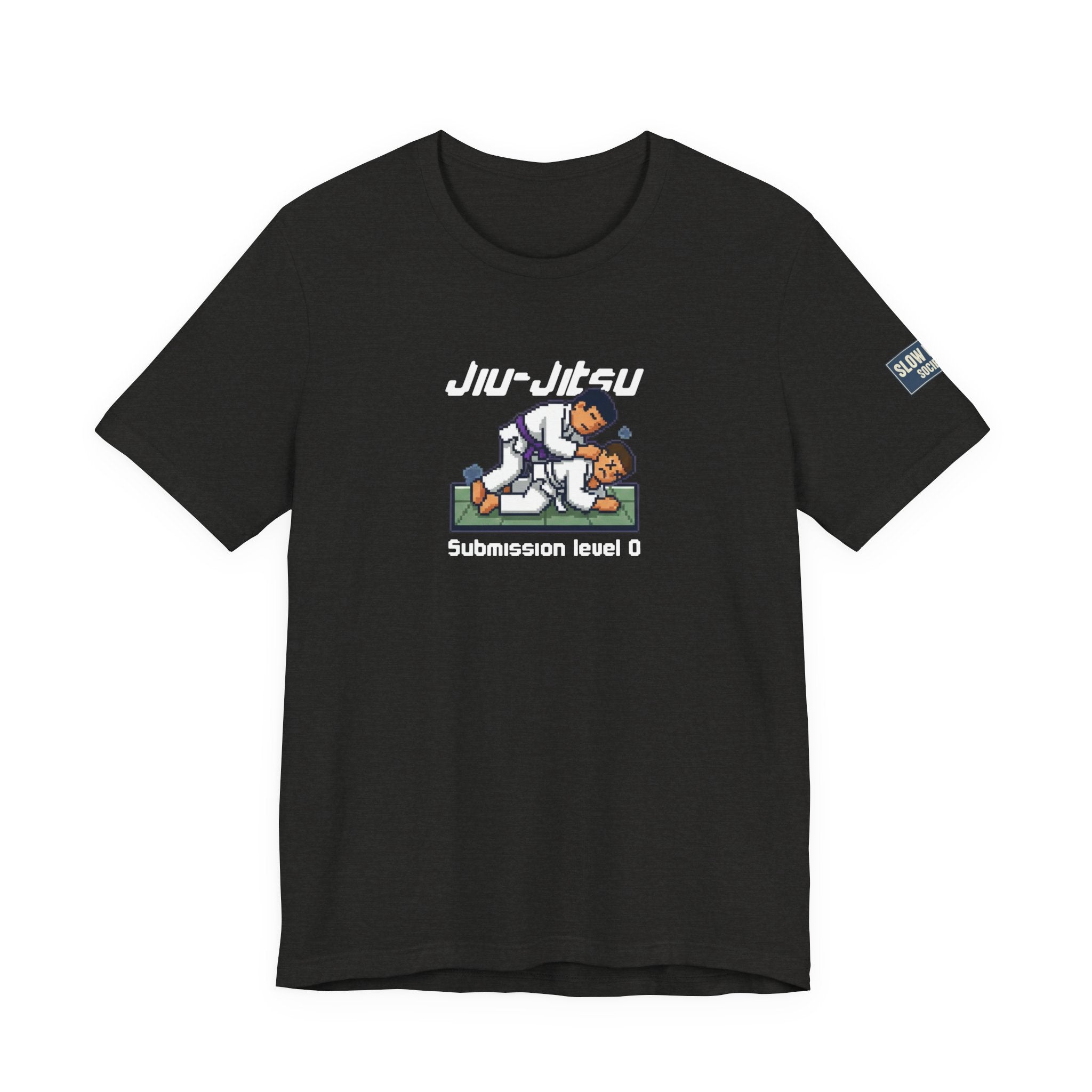 Jiu-Jitsu Graphic Tee – "Submission Level 0" Casual Martial Arts Shirt