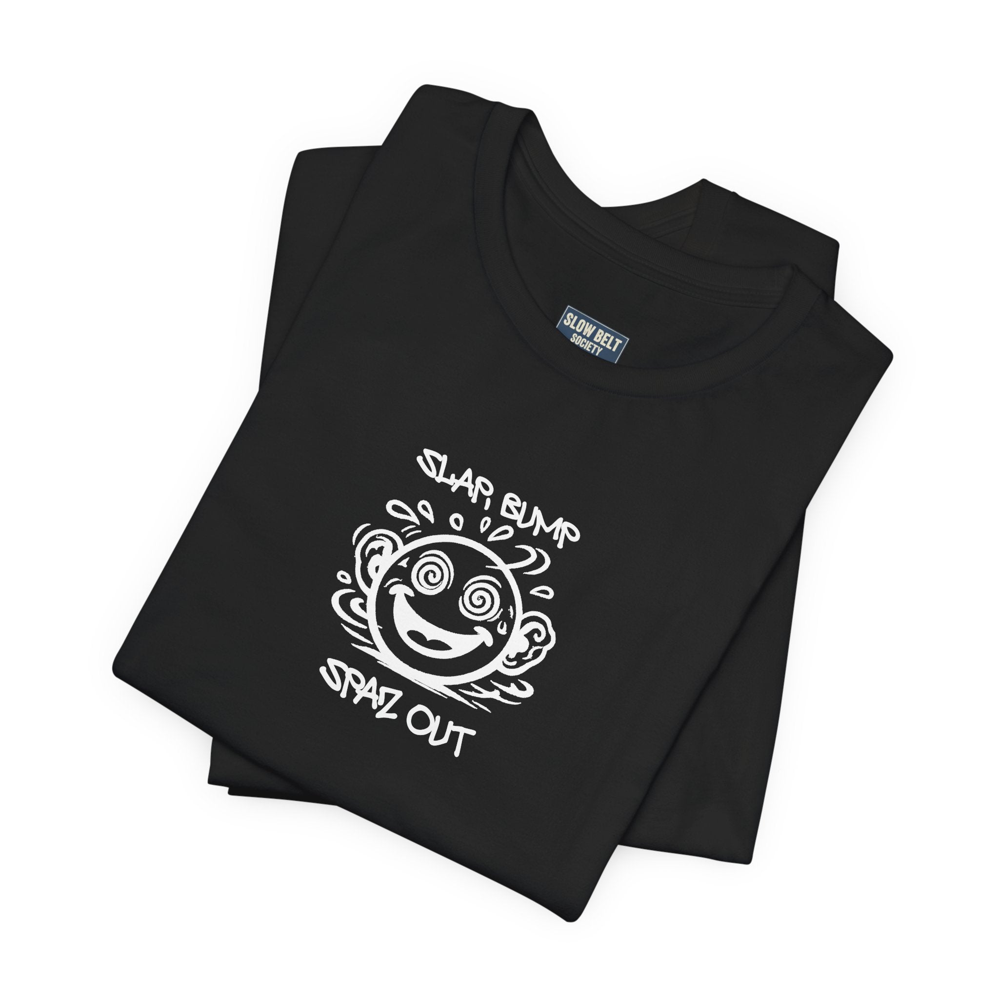 Slap Bump Smiley Tee — Jiu-Jitsu Graphic T-Shirt