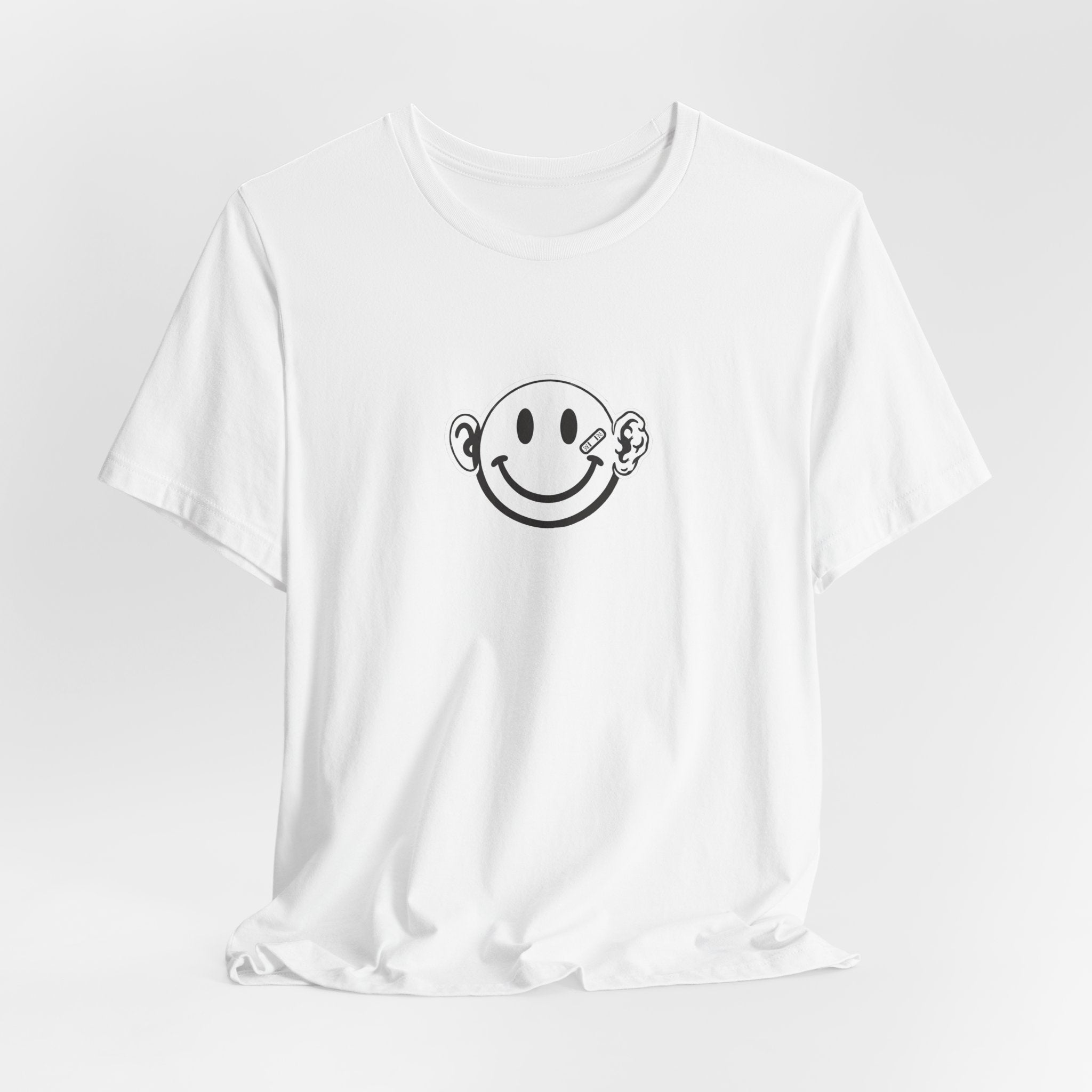 Smiley Street Cred Graphic Tee — Cauliflower Ear Smiley Face T-Shirt